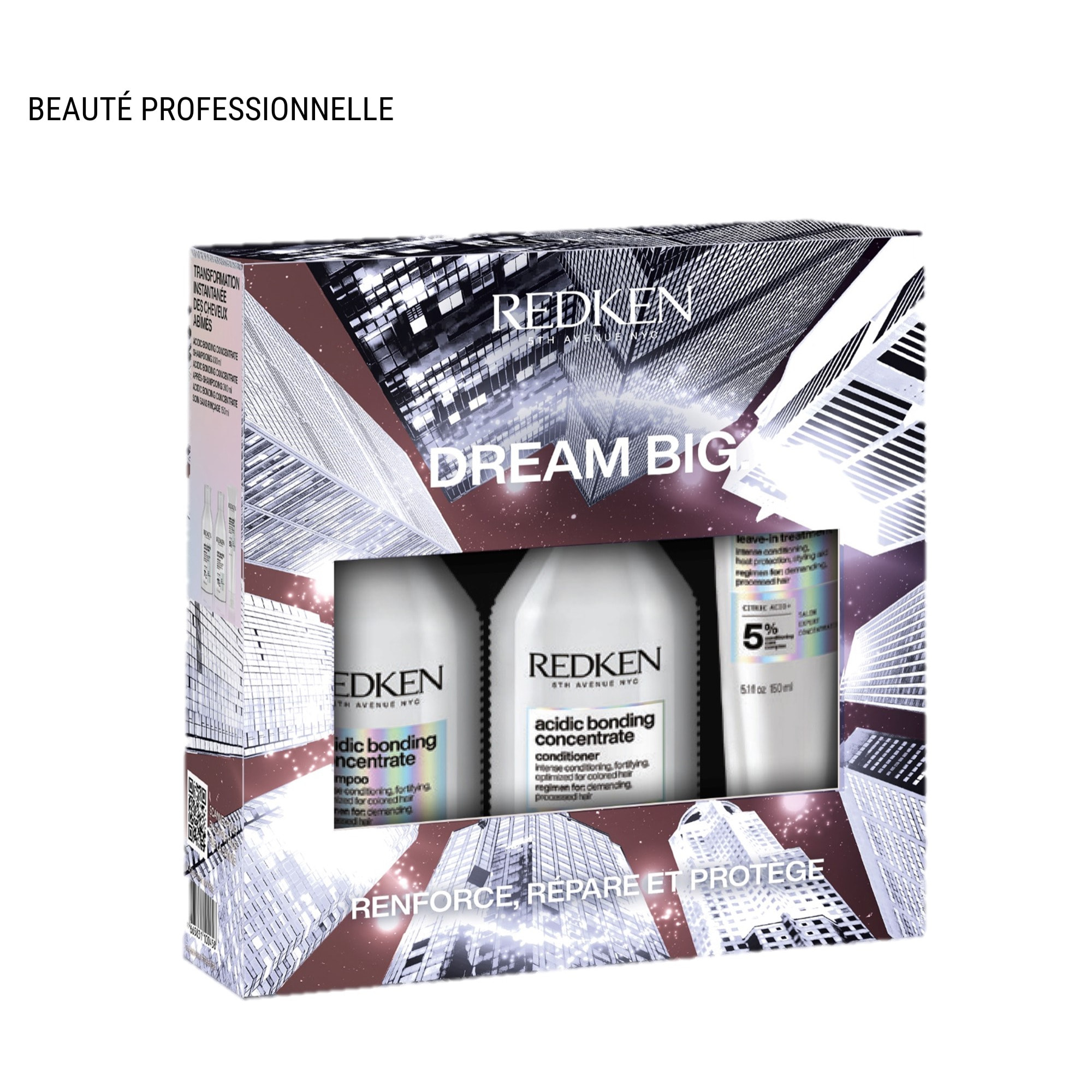 Coffret Acidic Bonding Concentrate pour cheveux abimés