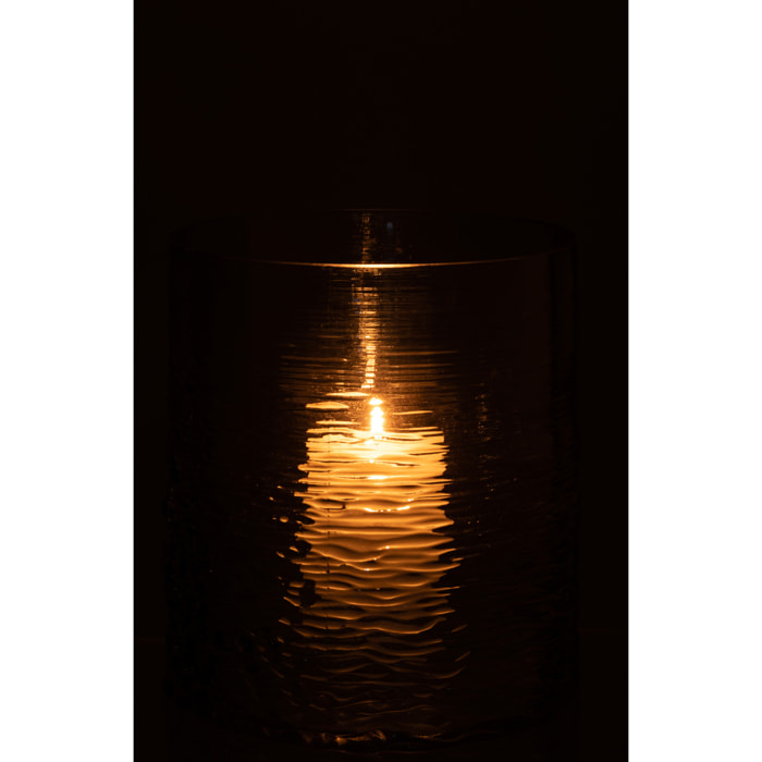 J-Line photophore Mer - verre - bleu - small