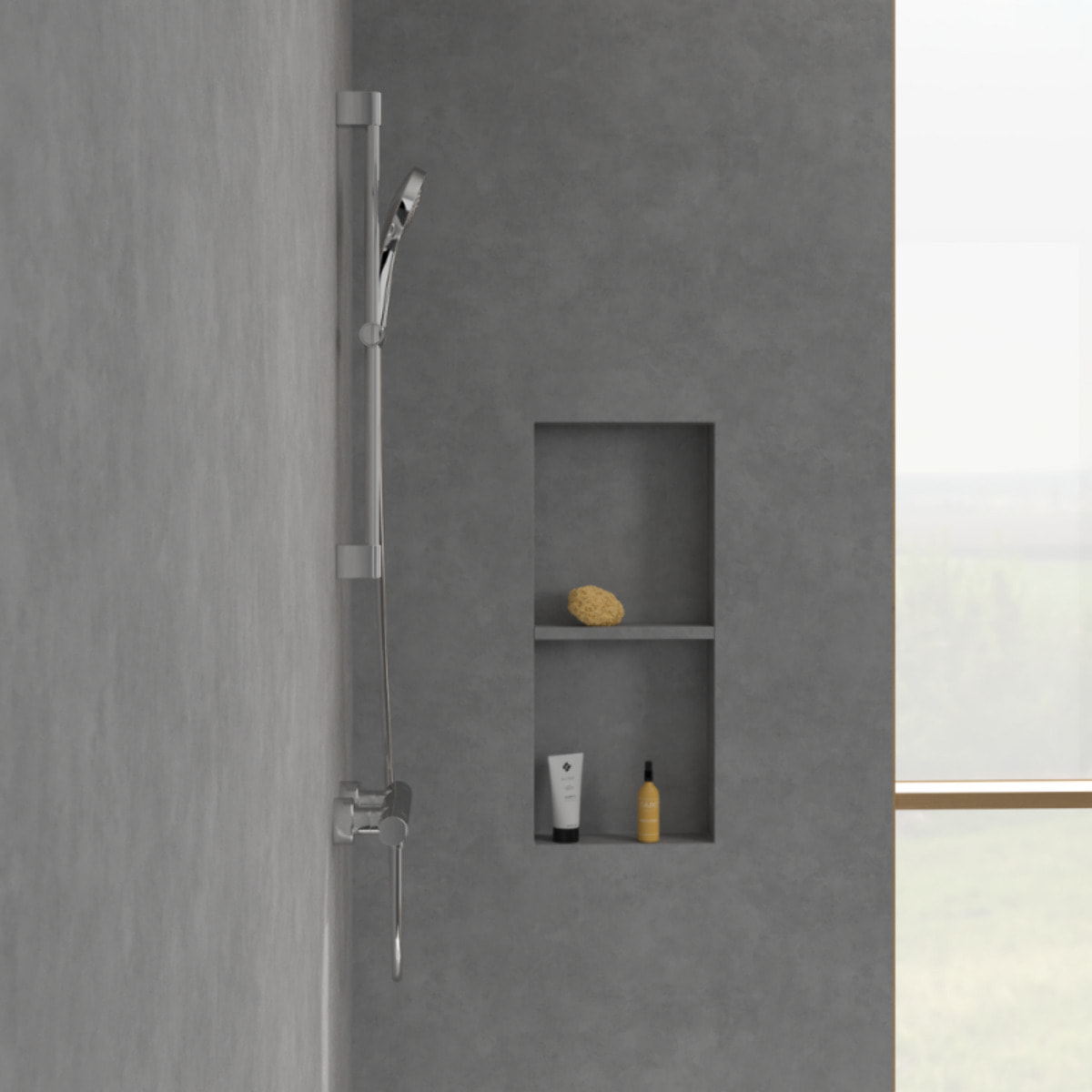 Mitigeur douche thermostatique VILLEROY ET BOCH Universal Taps & Fittings rond