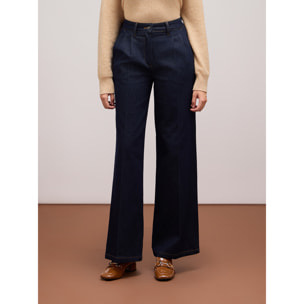 Oltre - Jeans sartoriale wide leg - Blu