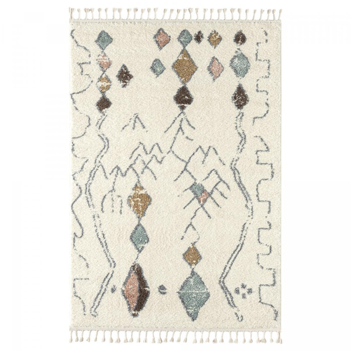 Tapis berbère tissé motif saharien VILA