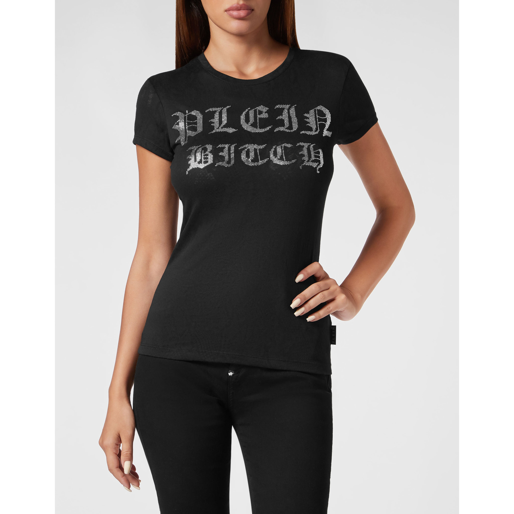 PHILIPP PLEIN Camiseta de corte slim GOTHIC PLEIN