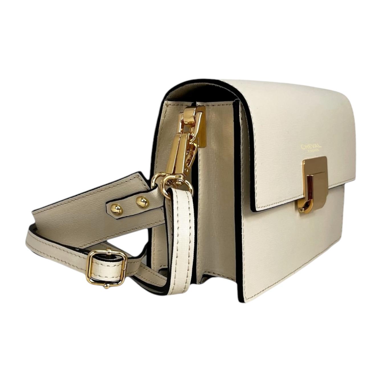 Borsa a spalla Cheval Firenze Ludovica Beige