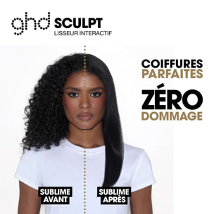 Lisseur interactif ghd Sculpt noir