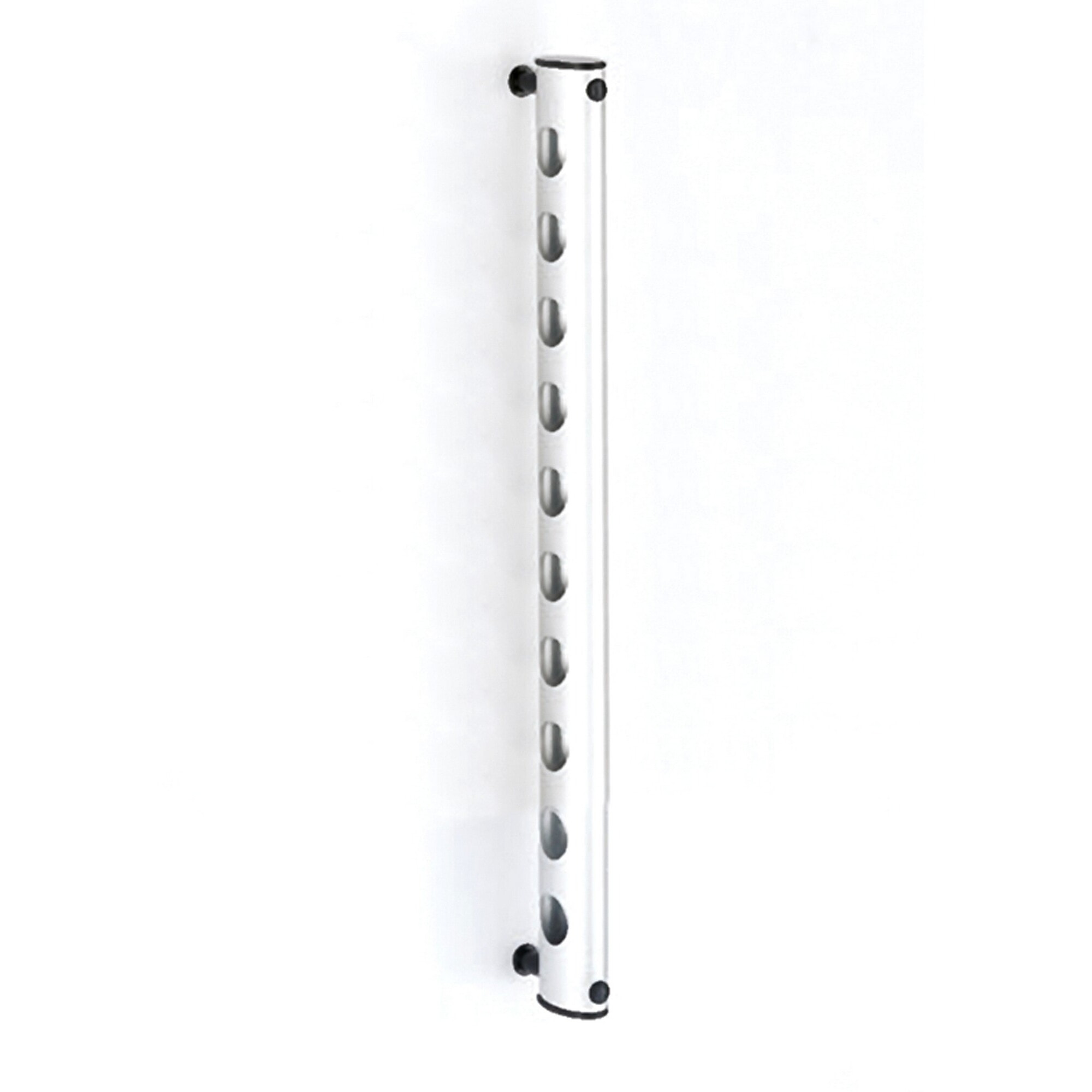 Porte-bouteilles Tomasucci ARTUS, en plastique et aluminium, 4 × 10 × 66 cm
