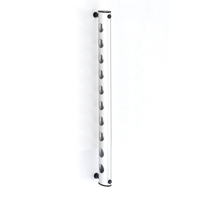 Porte-bouteilles Tomasucci ARTUS, en plastique et aluminium, 4 × 10 × 66 cm