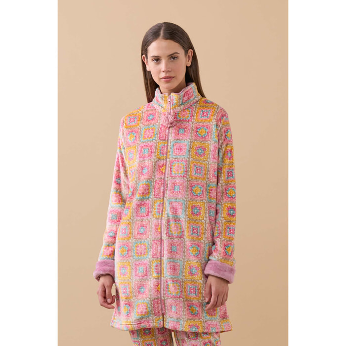 Vestaglia donna coral folk Noidinotte