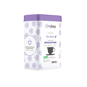 Breakfast - Thé Noir Bio d'Inde - Boîte Métal 100g