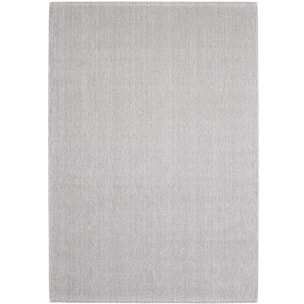 MORELIA - Tapis moderne aspect laine bouclée Silver
