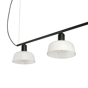 TATAWIN LINEAL S Lampe suspension linéaire blanche