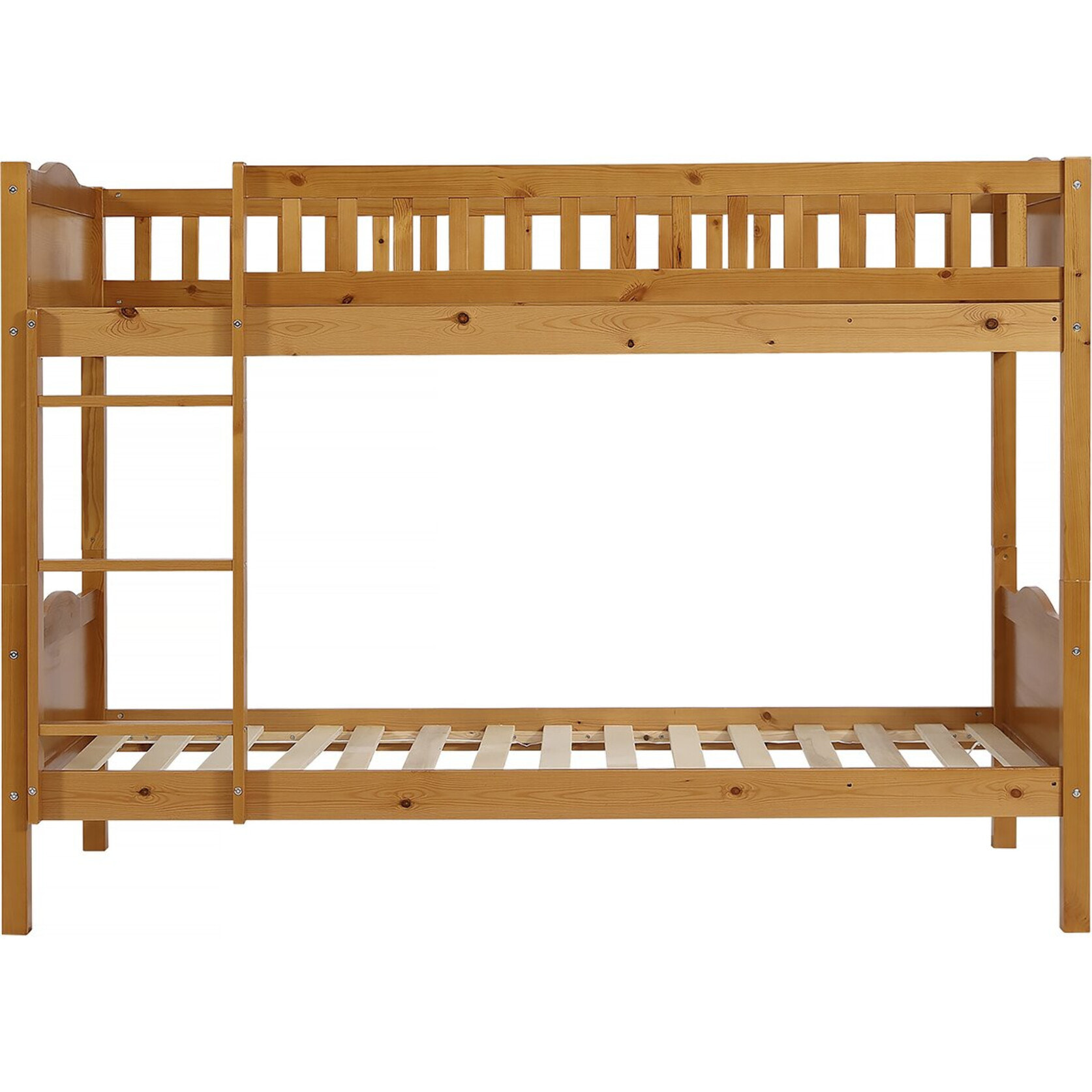 Lit superposé en bois "Gabriel" - 90 x 190 cm - Marron