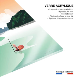 Tableau voyage Vietnam Baie Halong Tableau plexiglas
