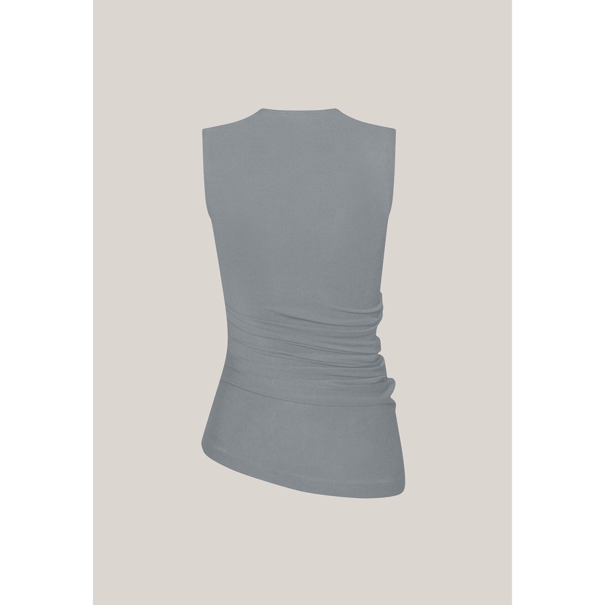 Top senza maniche The Crepe Jersey Top Sleeveles