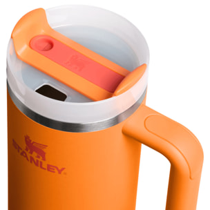 Borraccia Termica Con Cannuccia - 0,89L - QUENCHER® H2.O FLOWSTATE™ TUMBLER - Goldenrod Coral