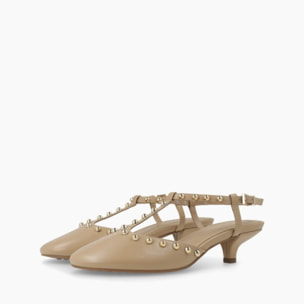 ZAPATOS DE SALÓN BEIGE A-HYDRA