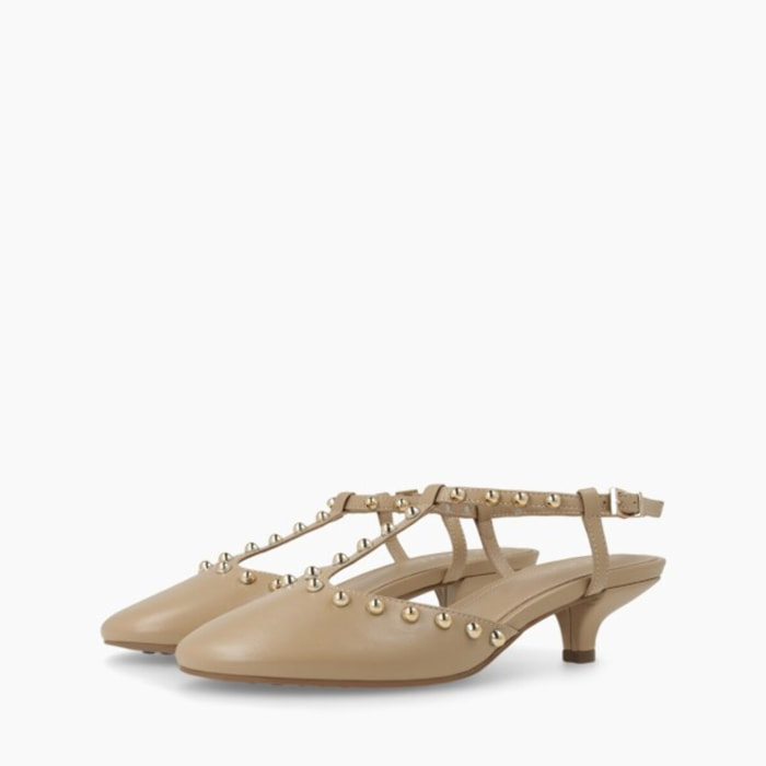 ZAPATOS DE SALÓN BEIGE A-HYDRA