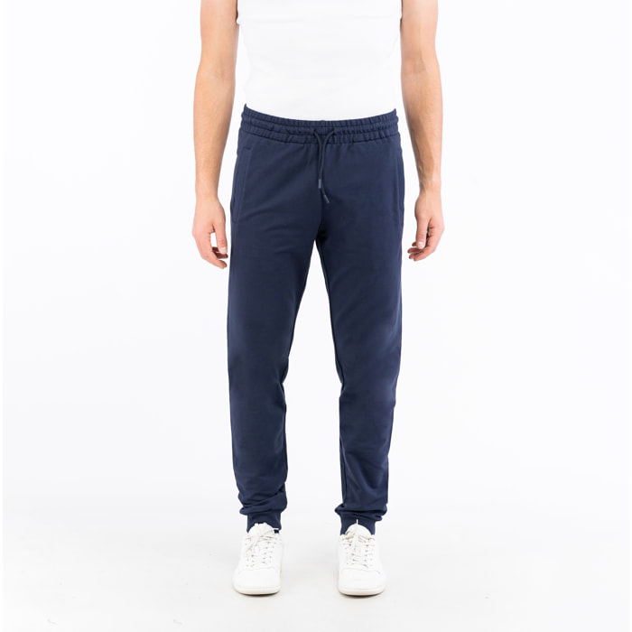 BIKKEMBERGS pantalone uomo dress blue