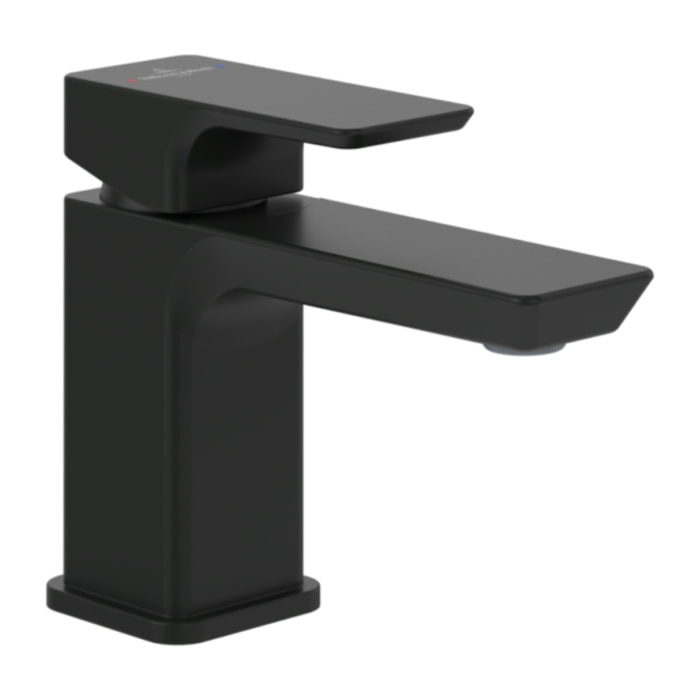 Mitigeur lavabo compact Subway 3.0 sans tirette Matt Black