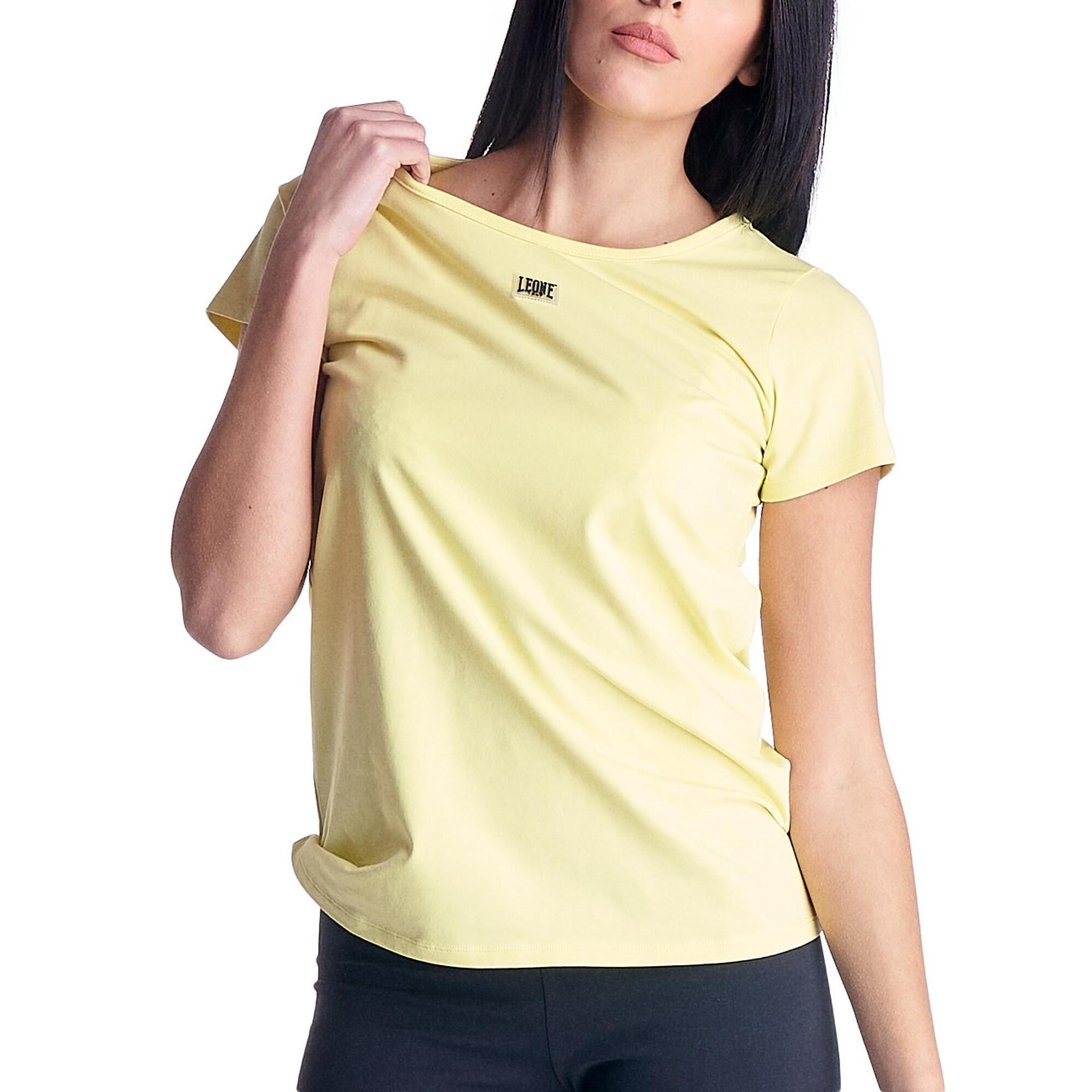 T-shirt da donna maniche corte girocollo Basic