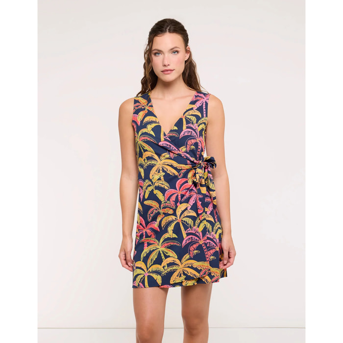 Vestido Corto Azul Marino - Quimera