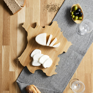 Planche Fromage - COOK CONCEPT - Bois - Forme France - Marron