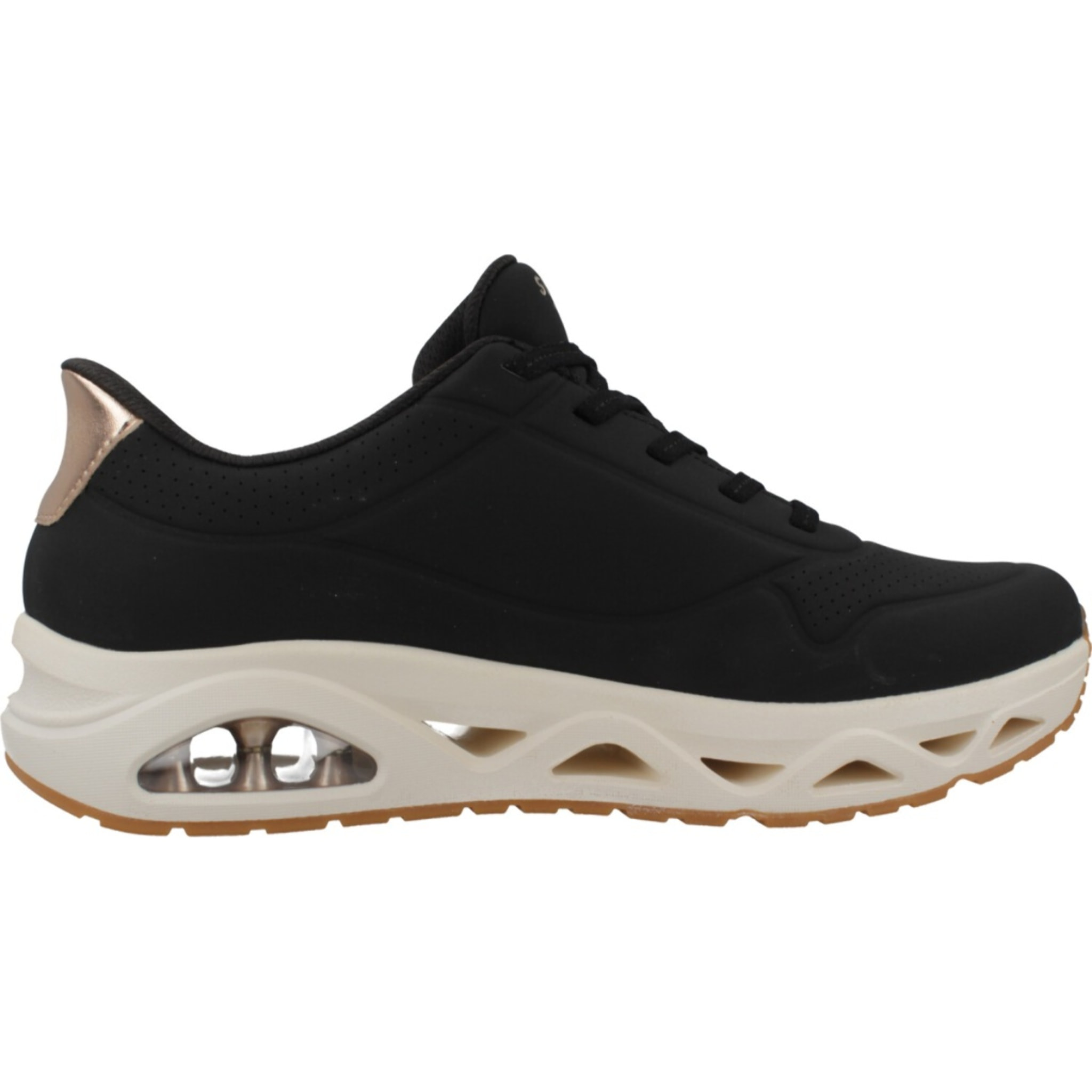 Sneakers De  Mujer Uno Glide Step Glide On Air Negro