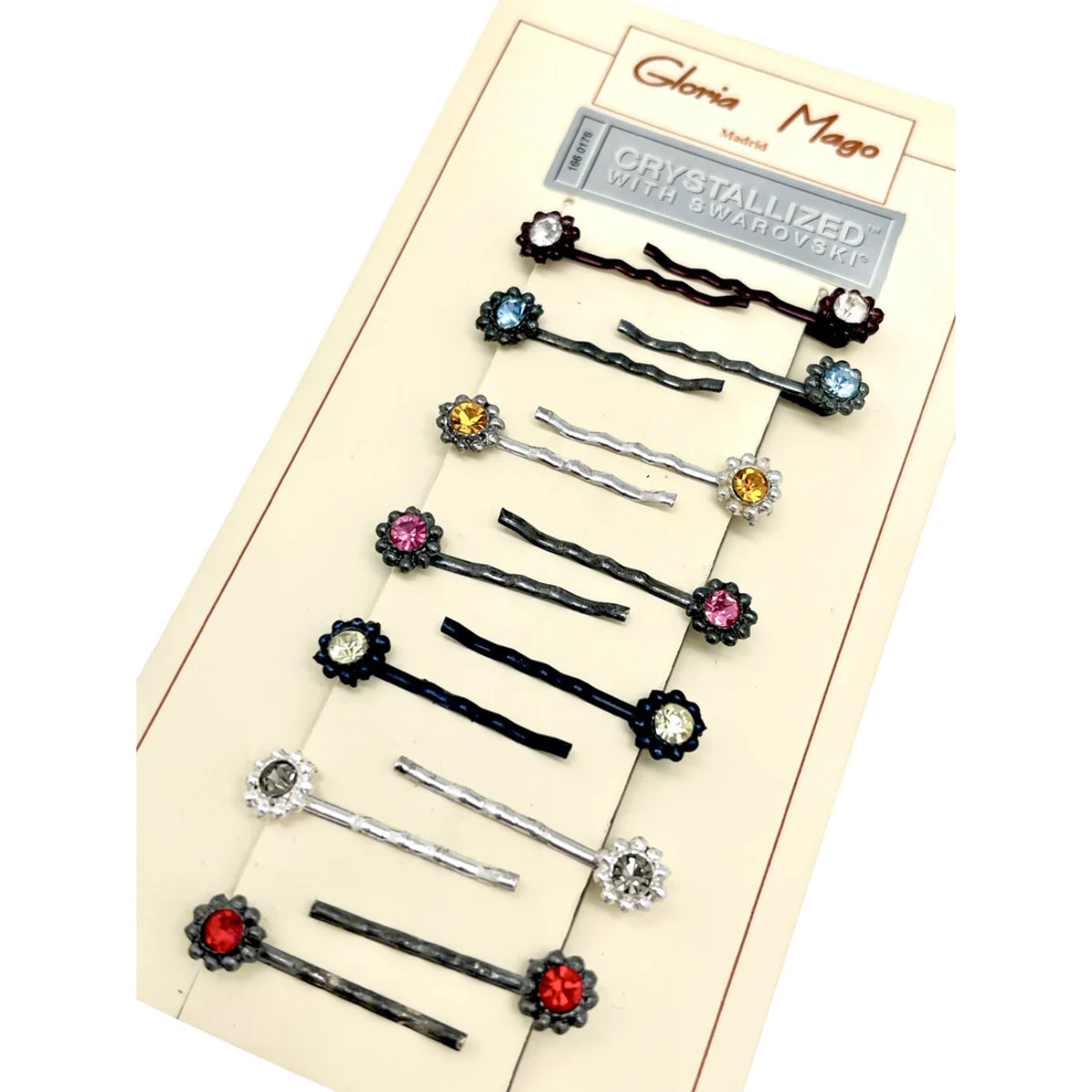 Pack 14 Mini Horquilla surtido redondo y cristal SW