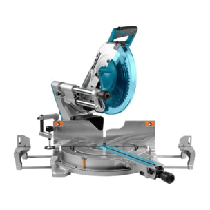 Scie à onglet radiale 36V(2x18V) LXT Ø305 mm - MAKITA - avec 2 batteries 18V 5.0Ah - chargeur - module AWS - DLS211PT2U