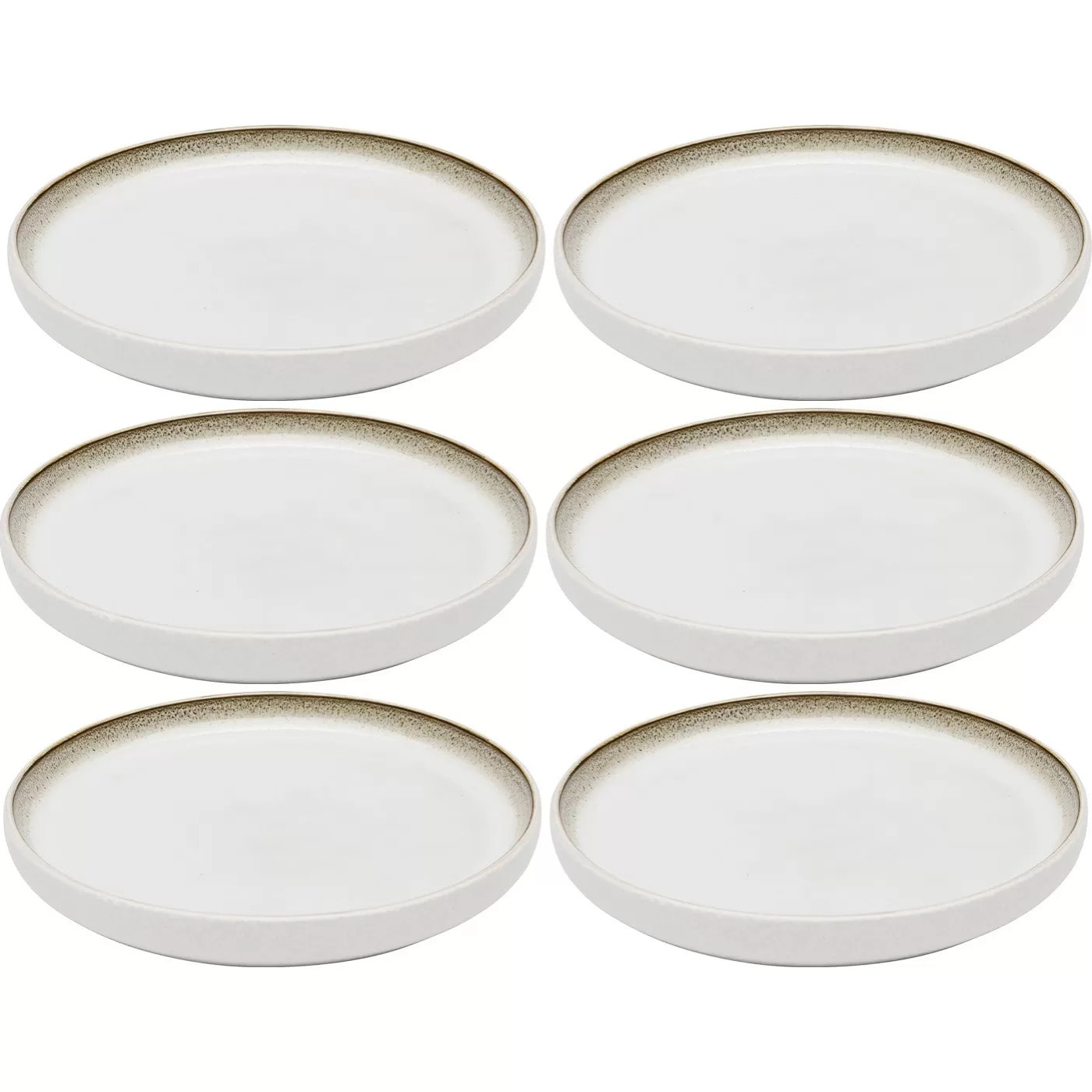 Assiettes Elio 16cm set de 6 Kare Design