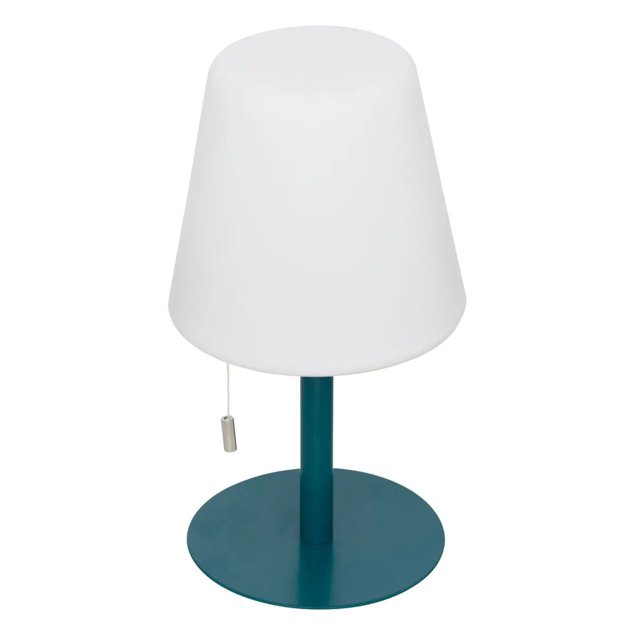 Lampe USB d'extérieurled "Zack" bleu canard H30cm