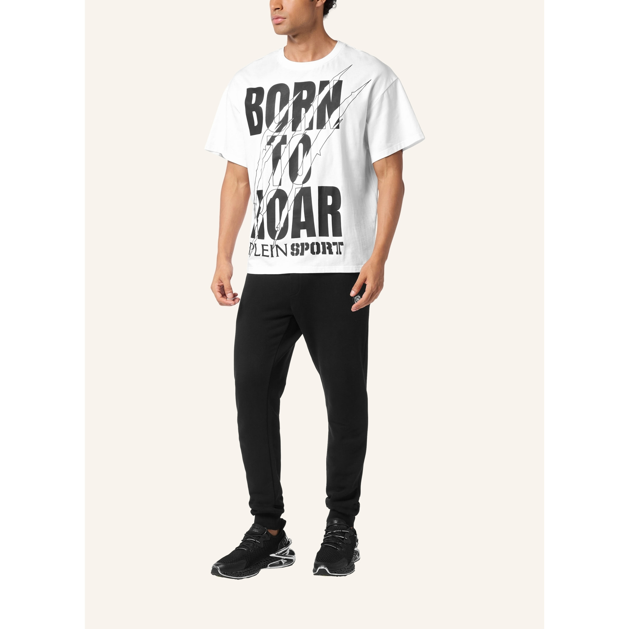 PLEIN SPORT Maglietta girocollo Ss SCRATCH