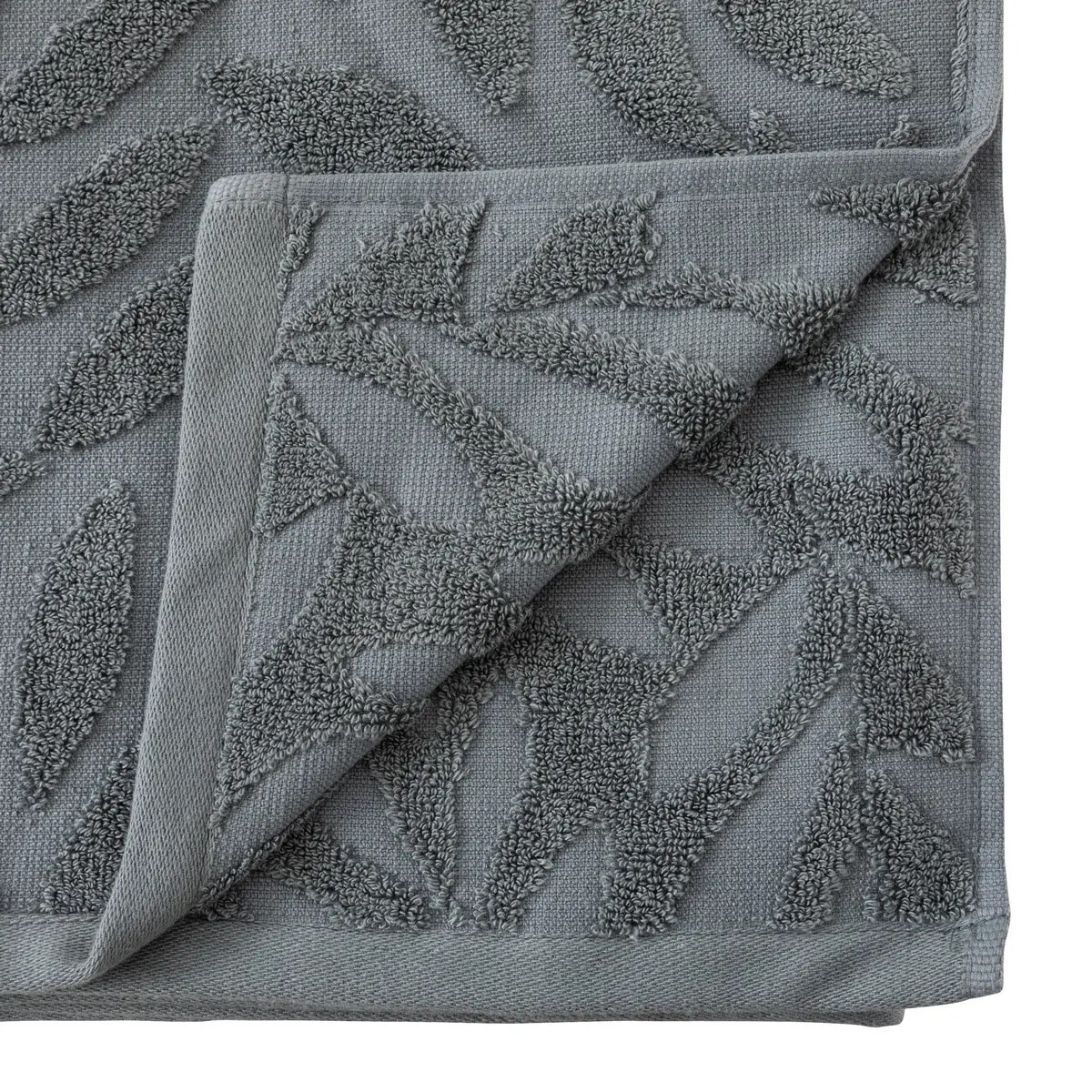 Drap de bain "Sea View" coton gris ardoise 100x150cm