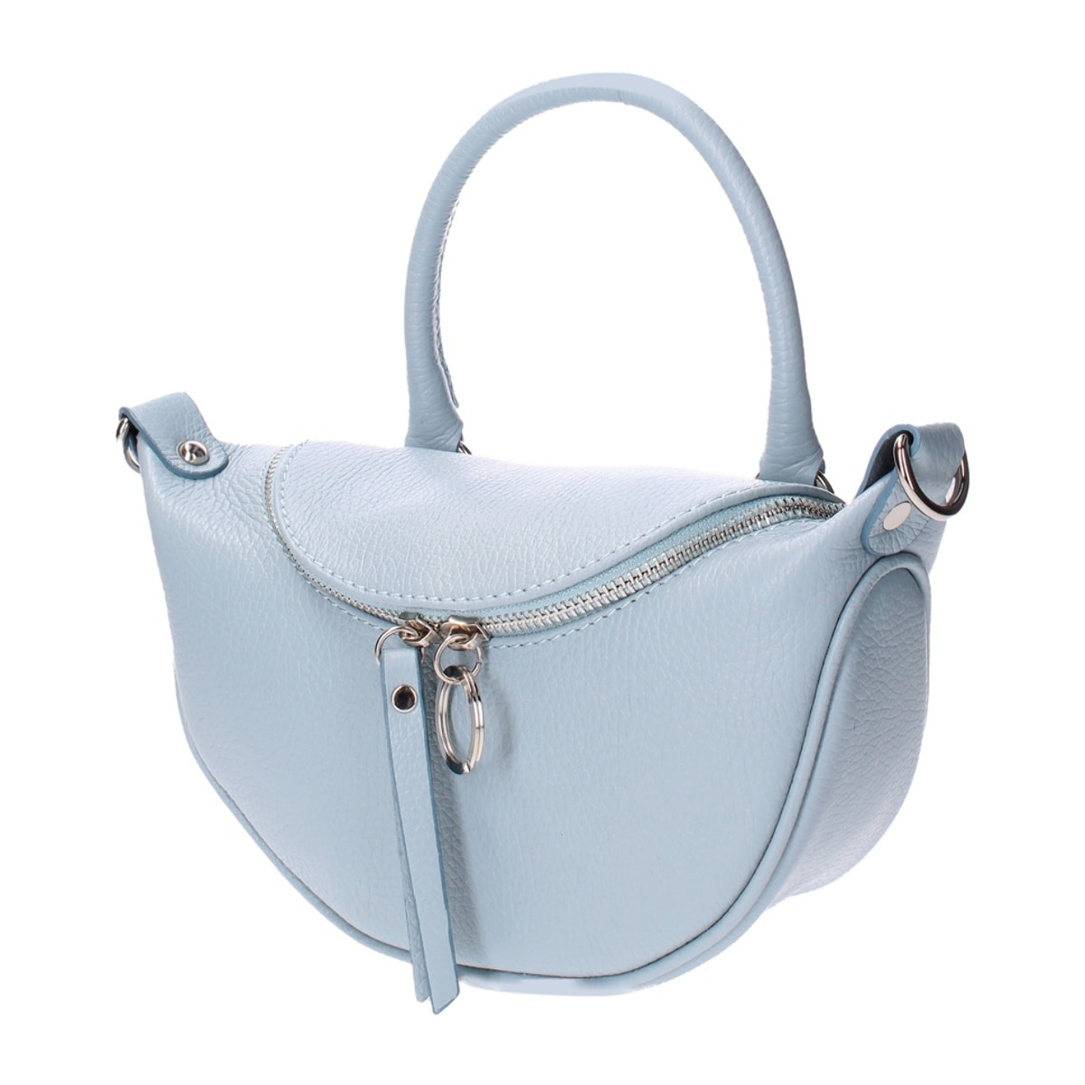 Borsa a mano da donna - Modello Mae - Vera pelle - 26.0 x 13.0 x 8.0 cm