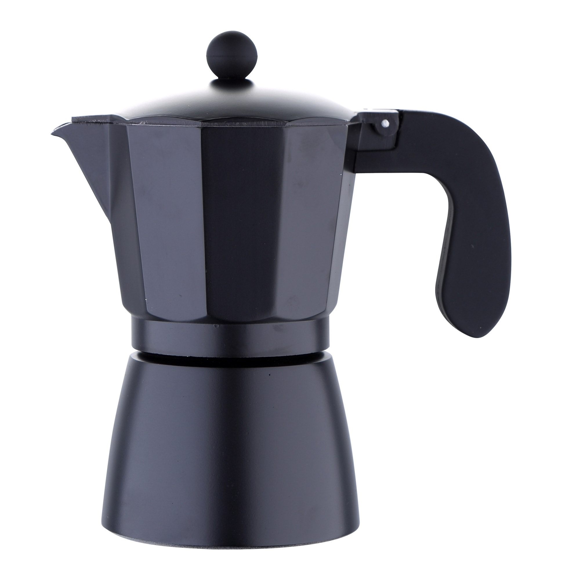 Cafetera de aluminio florencia black