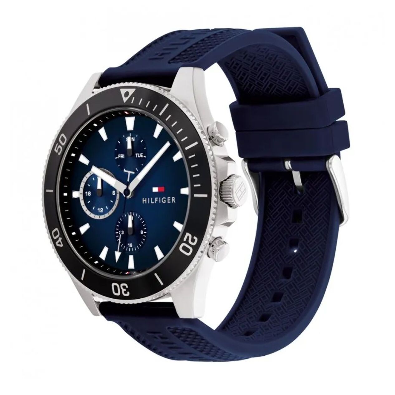 Reloj Tommy Hilfiger 1791920 Hombre Analogico Cuarzo con Correa de Caucho