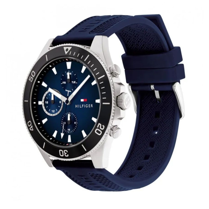 Reloj Tommy Hilfiger 1791920 Hombre Analogico Cuarzo con Correa de Caucho