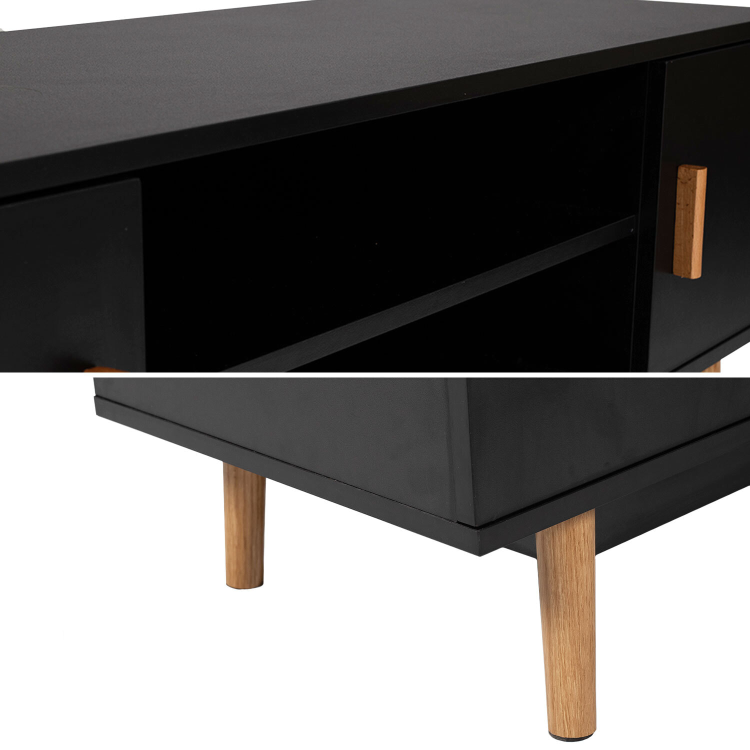 Meuble TV JOEY noir