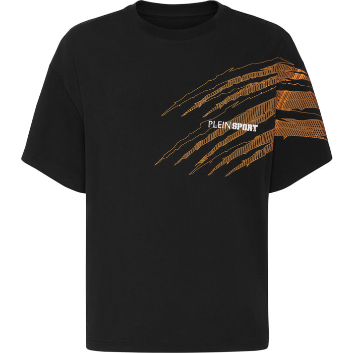 PLEIN SPORT T-Shirt Round Neck Ss SCRATCH