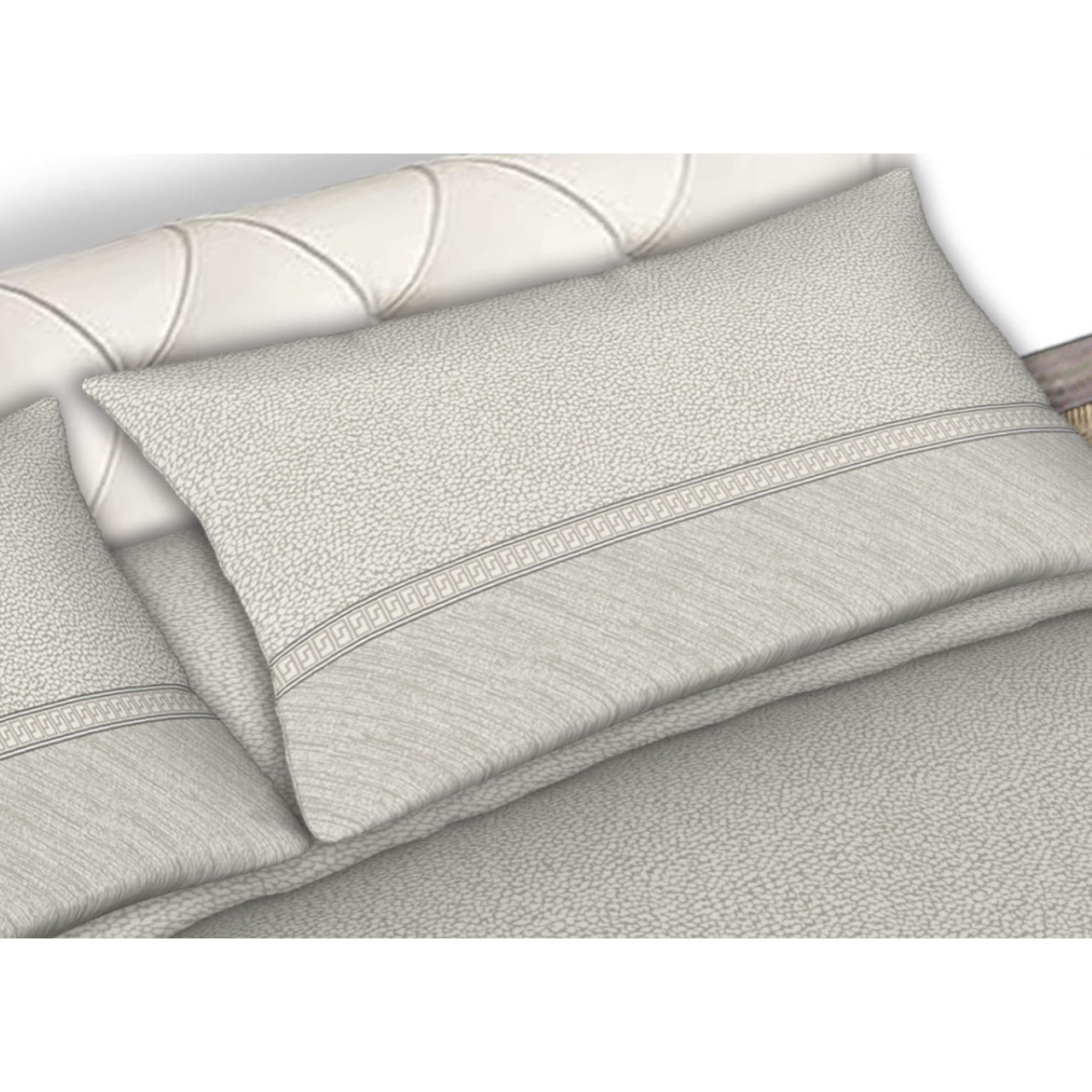 Completo Lenzuola Disegno Borbon25 Panna CN