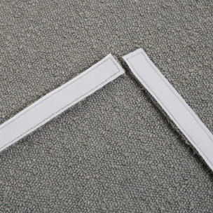 Galette de chaise Solfia 40x40cm gris ardoise