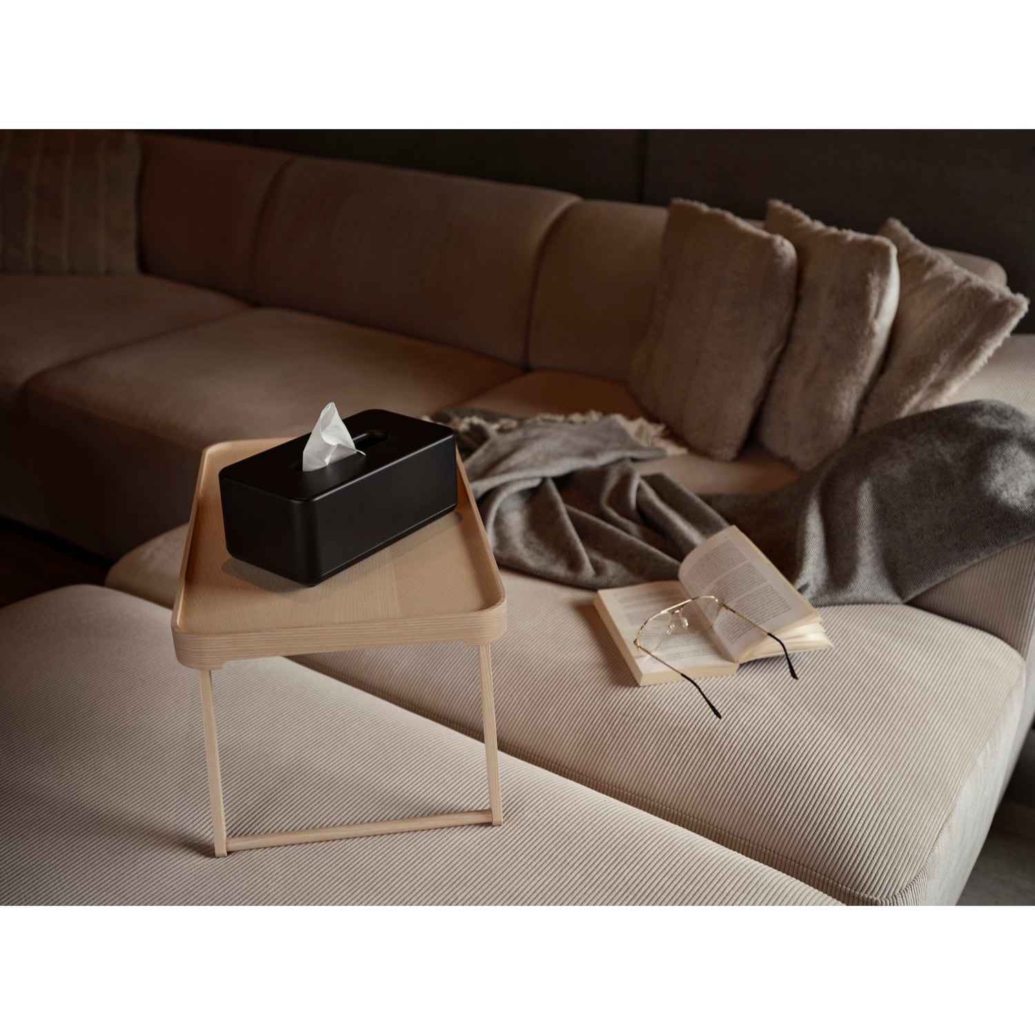 Boîte à mouchoirs Ume