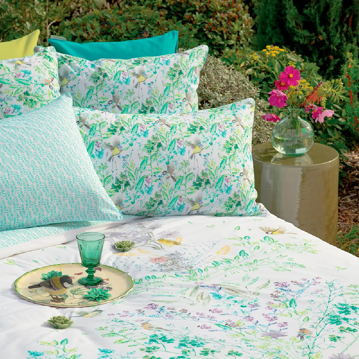 Housse de couette Jardin vagabond printemps