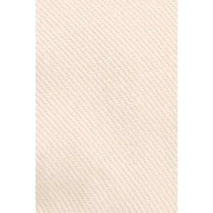 Gorra beige de seis paneles con logo Polo Club