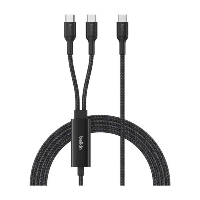 Câble de charge BELKIN 1.5M 140W Noir