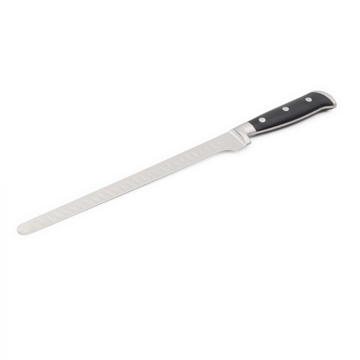 Couteau à saumon jambon noir 38,5cm - "classique"