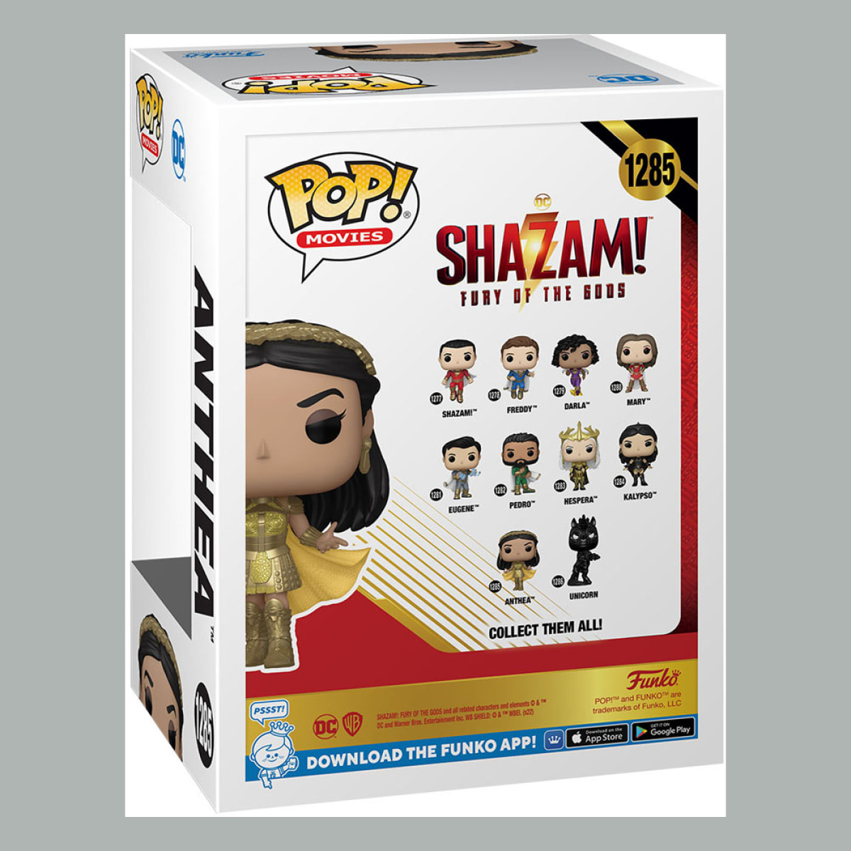 Shazam! Pop! Movies Vinile Figura Anthea 9 Cm Funko