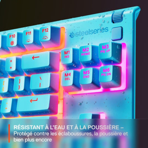 Clavier gamer STEELSERIES Apex 3 TKL Aqua - FR