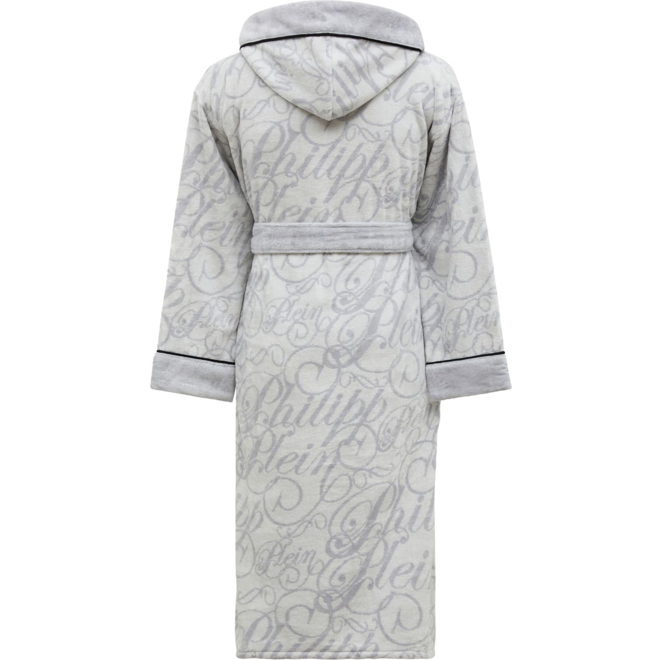 PHILIPP PLEIN Hooded Bathrobe Signature