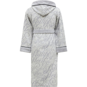 PHILIPP PLEIN Hooded Bathrobe Signature