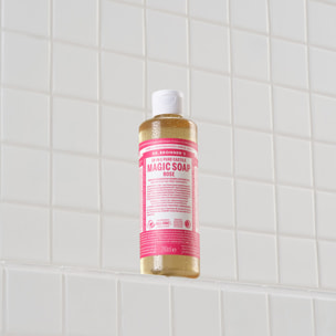 Rose  - Savon de Castille Liquide Naturel 18-en-1